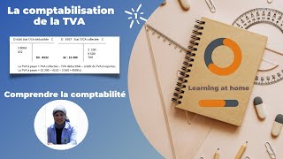 La comptabilisation de la TVA Partie1 [upl. by Nyrb844]