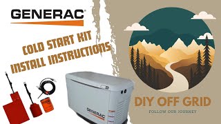 Generac Cold Start Kit Install Instructions for Guardian 10kw Generator [upl. by Aggy]