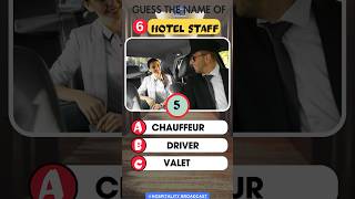 Guess the name of HOTEL FRONT OFFICE employees  Hotel Management [upl. by Ait]