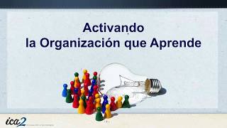 LA ORGANIZACIÓN QUE APRENDE [upl. by Aidnis76]