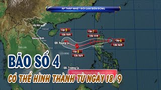 Dự báo Bão số 4 có thể hình thành từ ngày 189  MIỀN TÂY HÔM NAY  SÁNG 1792024 [upl. by Laehcym420]