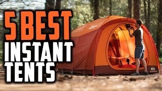 Top 5 Best Instant Tents For Stress Free Camping In 2023 [upl. by Dranyam]