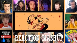 Reaction Mashup  Dream SMP Members React to SADist quotHog Huntquot Animation [upl. by Notyrb]