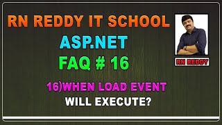 ASPNET FAQs16 When load event will execute [upl. by Enitsenrae]