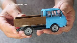 Cobi Neuheiten Barkas B1000 Pritschenwagen amp Feuerwehr  Unboxing Aufbau und Review [upl. by Pontone87]