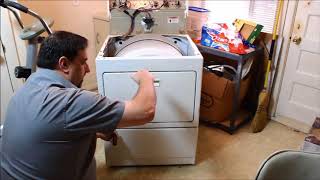 How to Take Apart Kenmore 90 Series or Elite Dryer [upl. by Eeram352]