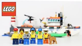 LEGO Coast Guard Patrol Review Unboxing City 60014 [upl. by Novert845]