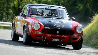 LELLI FABRIZIO  FIAT 124 ABARTH RALLY  COPPA DEL CHIANTI CLASSICI 2016  ONBOARD GARA [upl. by Srednas]