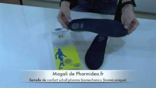 Semelle de confort scholl pharma biomechanics biomécanique  Pharmideafr parapharmacie en ligne [upl. by Aisila]