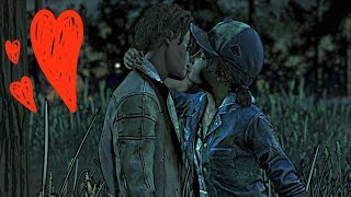 quotClementine Kisses Louis Scenequot  The Walking DeadSeason 4 Episode 3 quotBroken Toysquot [upl. by Ardaid]