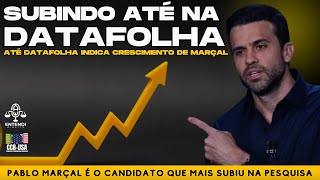 NEM NA PESQUISA DATAFOLHA PABLO MARÇAL DEIXA DE CRESCER [upl. by Ynaffet]