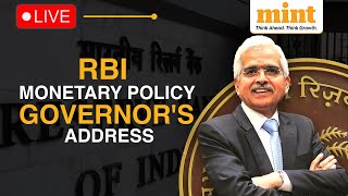 Live  RBI Monetary Policy Key Repo Rate Unchanged At 65 Says Governor Shaktikanta Das [upl. by Ahsitruc485]