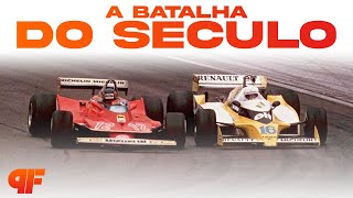 A BATALHA DO SÉCULO ENTRE ARNOUX E VILLENEUVE  Volta a Volta 132 França 1979  Primeira Fila [upl. by Apps]