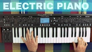 BEHRINGER DEEPMIND 12 ELECTRIC PIANO SOUND DESIGN TUTORIAL  Synthesize This Ep14 [upl. by Ibed]