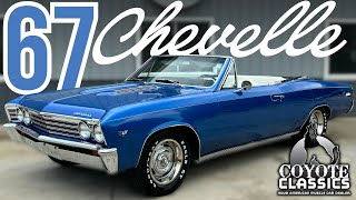 1967 Chevelle Convertible SOLD at Coyote Classics [upl. by Nisa]