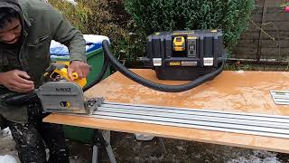 Dewalt Dust extractor Review  Use  model number DCV5866MN [upl. by Aramoj]