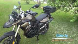 2013 BMW F800GS Walkaround AFTER Accessories [upl. by Ailaro340]