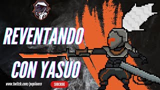 GAME de 17 KILLS con un YASUO muy FRESQUITO 🐱‍👤 PEPIINERO jugando con su MAIN [upl. by Essam528]