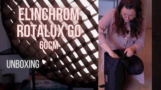 Unboxing Elinchrom Rotalux Go 60cm Octa Softbox 🎁 My first awkward but entertaining unboxing video [upl. by Ahsiled900]