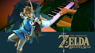 quotHyrule Castle Themequot  The Legend of Zelda Breath of the Wild  Piano Solo [upl. by Lemak]