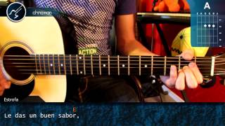 Cómo tocar quotChocolatequot de Jesse amp Joy en guitarra HD Acordes  Christianvib [upl. by Ahsenaj]