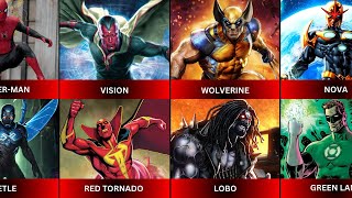 Marvel vs DC  Copycats Characters  Part 1 [upl. by Valora]