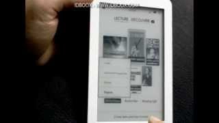 Kobo Glo by Fnac test Reader  IDBOOX [upl. by Vasileior513]