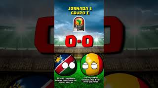 GRUPO E Jornada 3  COPA AFRICANA DE NACIONES 2023 countryballs [upl. by Epp]