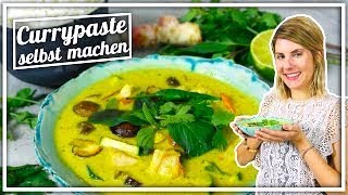 Currypaste selbst machen  authentisches Thaicurry  Felicitas Then [upl. by Fondea427]