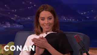 Conan Launched Aubrey Plaza’s Career  CONAN on TBS [upl. by Jeromy563]