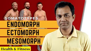 Somatotypes Endomorph Ectomorph and Mesomorph [upl. by Asta]