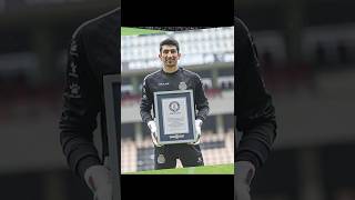 GOALKEEPER ALIREZA BEIRANVAND GETS IN GUINNESS BOOK WITH HIS 70yd LONG THROW [upl. by Bonne]