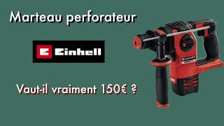 Review et test marteau perforateur Herocco Einhell avis [upl. by Hurwitz]