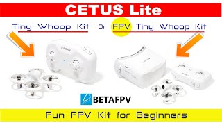 New CETUS Lite FPV Kit is the FUN KIT for Beginners  Review [upl. by Kurr442]