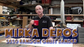 Mirka Deros 5650 Random Orbit Sander  Holtonsfixit101 [upl. by Eikram420]