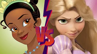 RAPUNZEL vs ANNA Behind the Scenes Princess Rap Battle explicit [upl. by Catt]