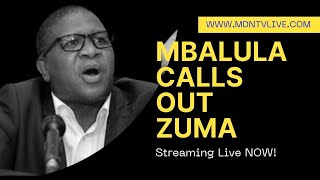 LIVE ANC SG Fikile Mbalula Updates on Jacob Zuma Expulsion [upl. by Eendyc]