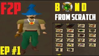 F2P BOND from SCRATCH WILDERNESS ONLY Episode 1 Looting series ended [upl. by Aitnahs948]