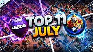 TOP 11 Best TH16 LEGEND BASE LINKS at 6000 Trophies in 2024  Clash of Clans Base Layouts [upl. by Tamer184]