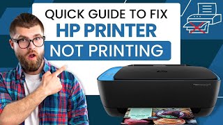 Quick Guide to Fix HP Printer Not Printing  Printer Tales [upl. by Ynnavoig970]