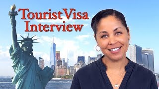 Tips for USA Tourist Visa Interview  B1B2 visa interview questions [upl. by Callas]