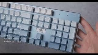 Unboxing the Redragon DEVARAJAS K556 SE Keyboard The Ultimate Gaming Experience Revealed [upl. by Fritz863]