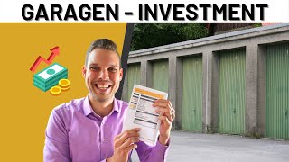 GARAGEN vermieten und Geld verdienen  INVESTMENT GUIDE [upl. by Knick]