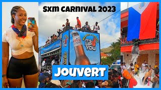 St Maarten Jouvert 2023  Jouvert Morning  SXM Carnival Vlog [upl. by Madge104]