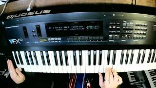 Ensoniq VFX SD sound demonstration [upl. by Tnahs835]