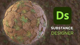 Dry Ground Cracked  Substance Designer 2022 [upl. by Eoj]