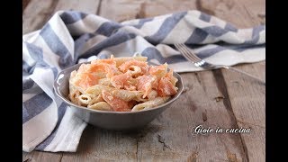 PASTA FREDDA CON SALMONE E PHILADELPHIA [upl. by Iila]