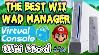 Setup WiiMod Lite WAD Manager Install Virtual Console Games amp WADS [upl. by Spalding]