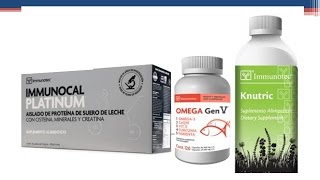 ¿Es correcto combinar Immunocal con Omega y Knutric K21 [upl. by Anayi]