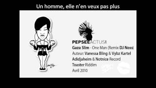 Gaza Slim  One Man Remix Dj Noss VOSTFR [upl. by Yesnek]